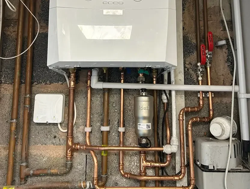 Copper pipework from Doherty Plumbing and Gas work gallery