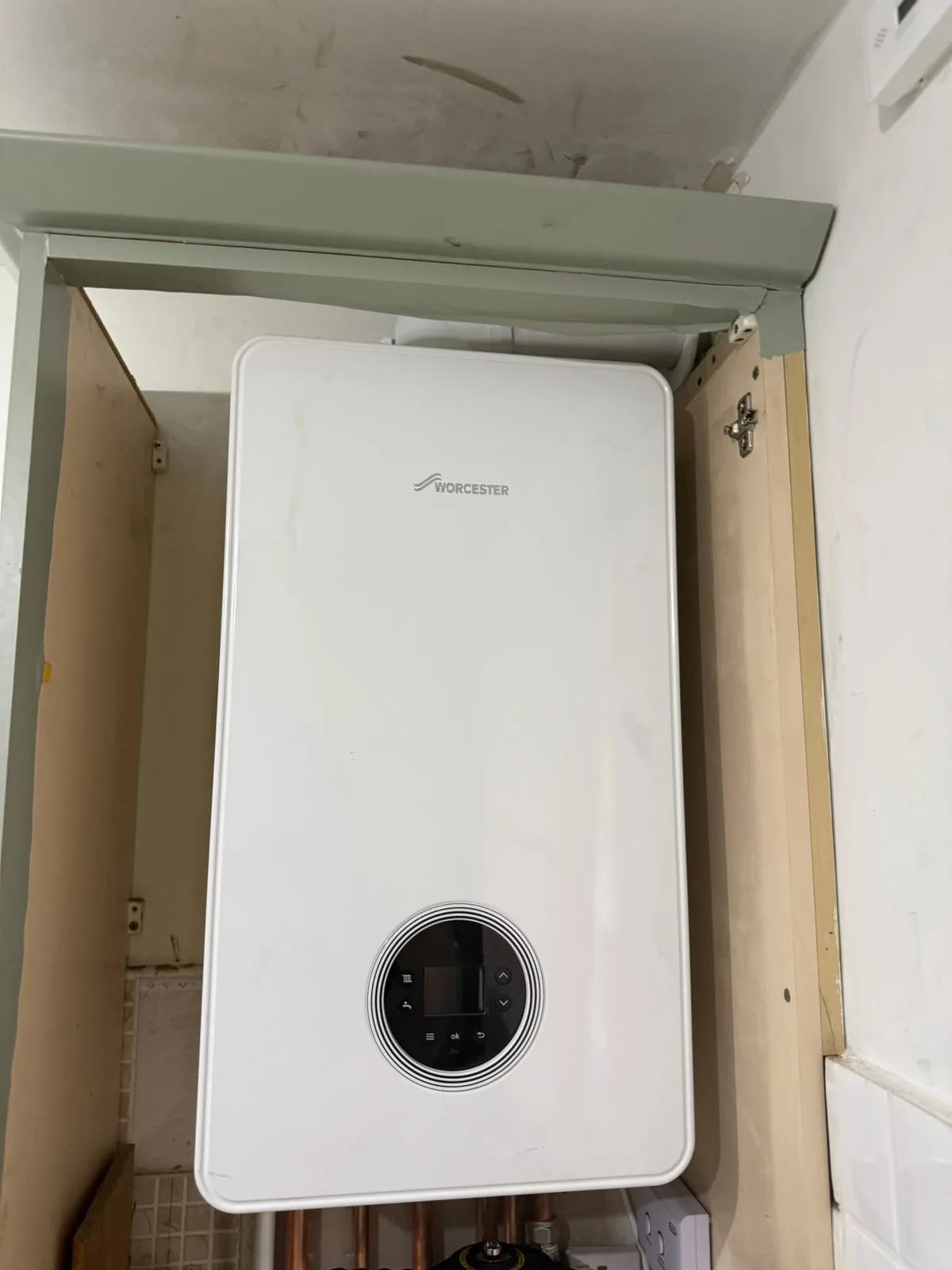 Worcester boiler installation from Doherty Plumbing and Gas work gallery